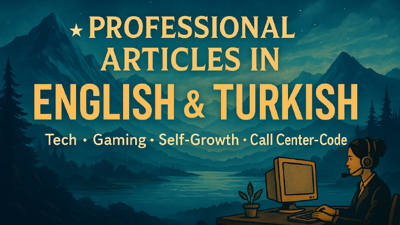 Versatile English & Turkish Article Writing Sample