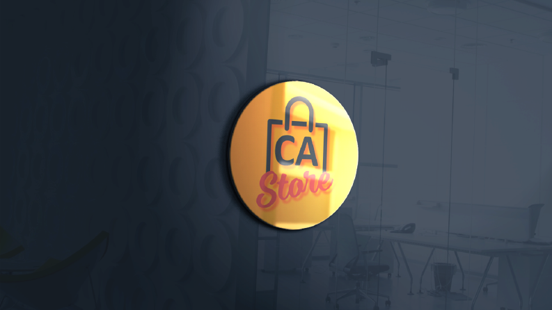 CA Store Logo Çalışmamız