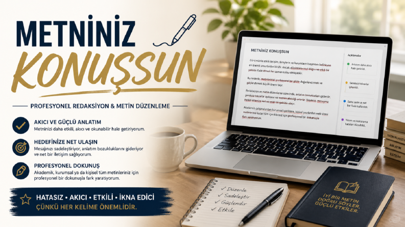 METNİNİZ KONUŞSUN