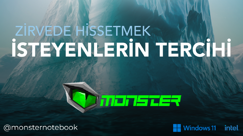 Monster Notebook çalışması