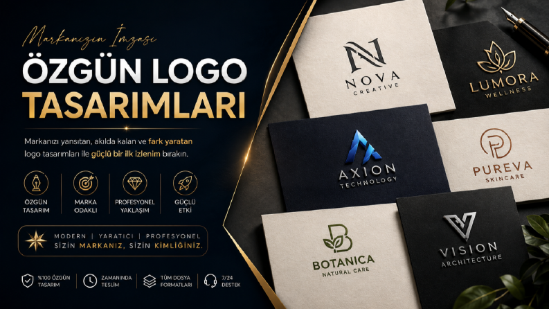 Markanızı Güçlendiren Özgün Logo Tasarımları