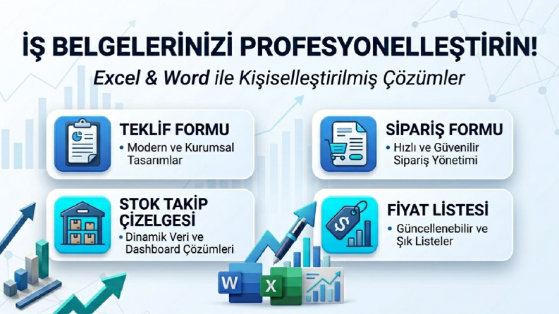 Kurumsal Kimliğinize Uygun Excel & Word Belge Tasarımı