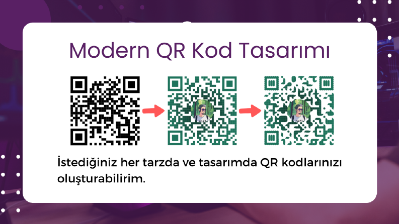 Modern QR Kod Tasarımı