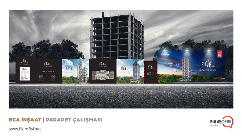 BİLBOARD RAKET PARAPET VE DIŞ MEKAN TASARIMLAR