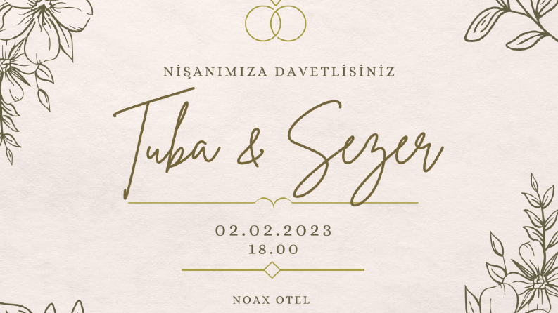 Davetiye Tasarımı