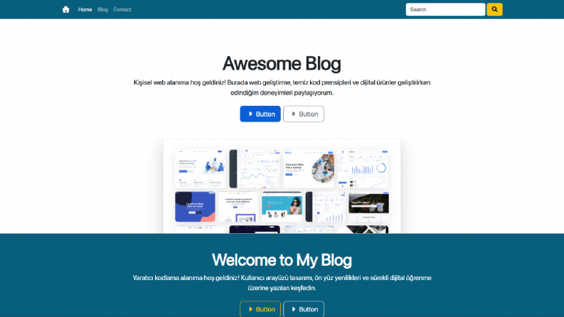 Modern & Responsive Web Site Tasarımı ve Kodlama