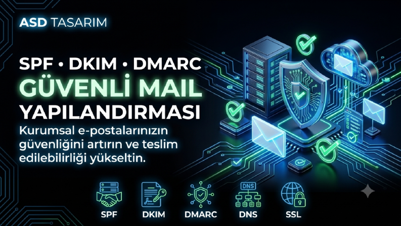 SPF, DKIM ve DMARC Yapılandırması