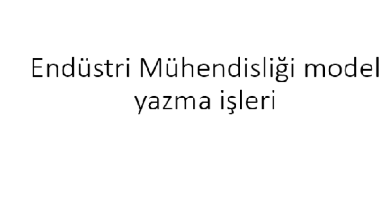 İş örneğim