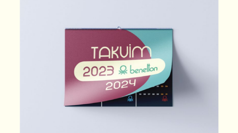 Benetton - Takvim Tasarımları