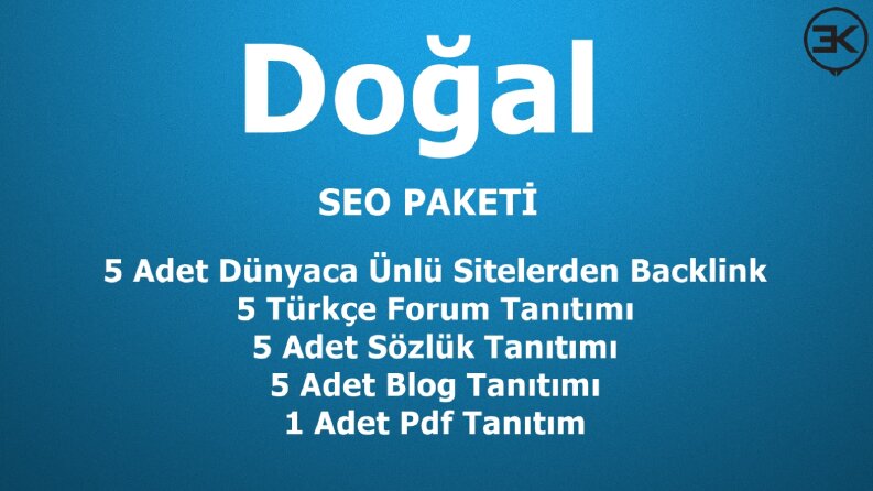 Doğal Seo Paketi
