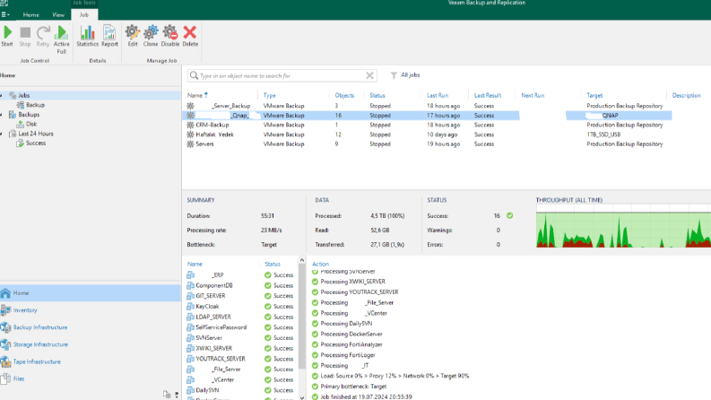 Veeam Backup ile Sunucu Yedeklerinin Alınması