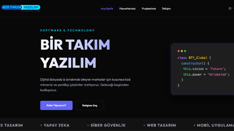 Bir Takım Yazılım