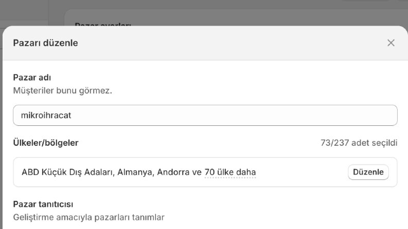 E-İhracat Odaklıyız 🚀