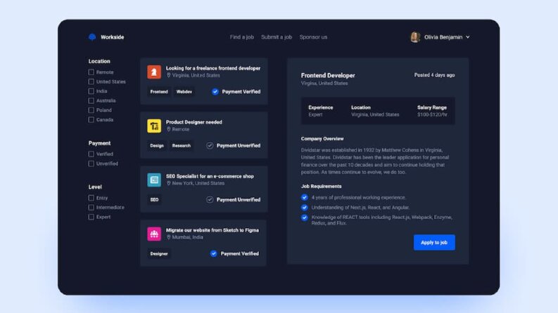 'Job Board' Projesi