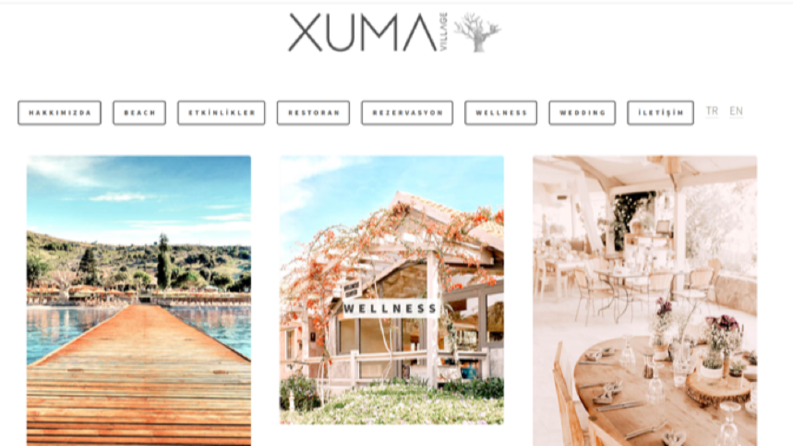 Xuma Beach - Web Tasarım
