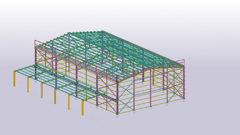 Ergonomik TEKLA STUCTURES Projeleri
