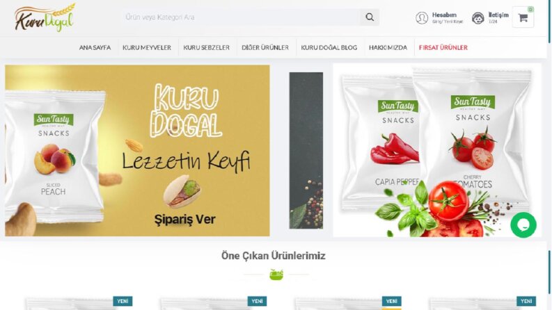 Kuru Doğal E Ticaret