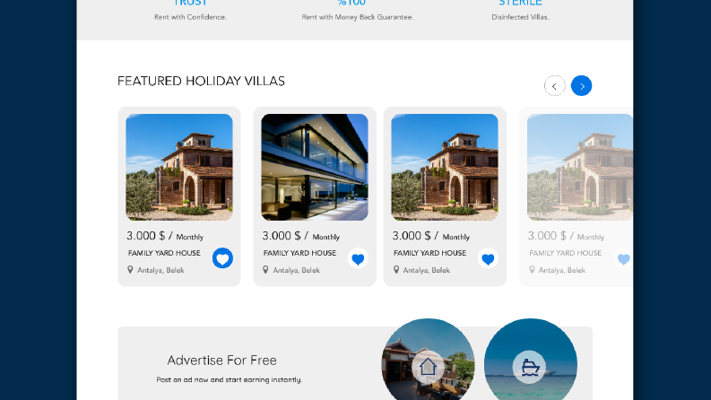 Konsept Landing Page Tasarımı