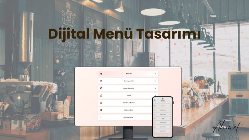 Brewly Café – Modern Dijital Menü Tasarımı
