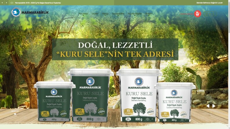 Marmarabirlik CMS yazılım