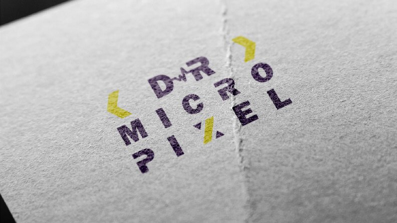 DR.MICROPIXEL Logo Çalışması