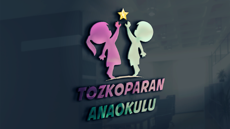Tozkoparan Anaokulu'na Özel Logo Tasarımı Yapıldı.