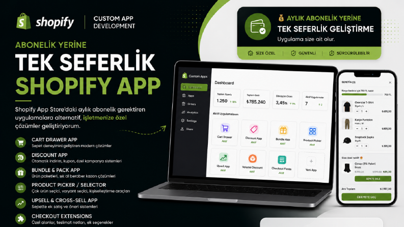 Shopify İçin Özel Uygulama