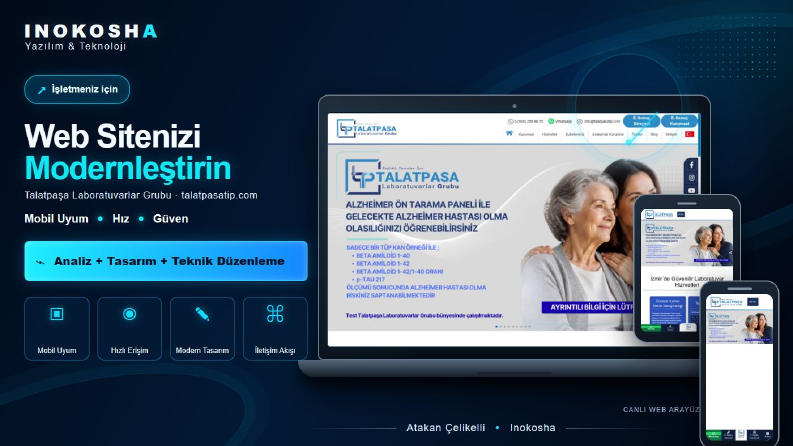 Talatpaşa Laboratuvarlar Grubu Web Sitesi
