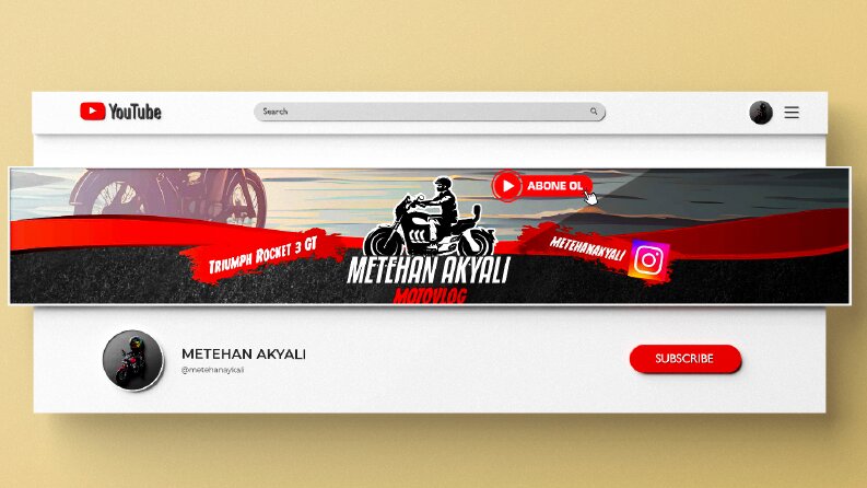 Youtube Banner Tasarımı