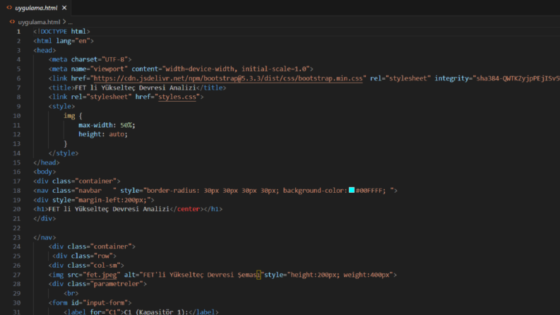 Web Sitesi Tasarımı