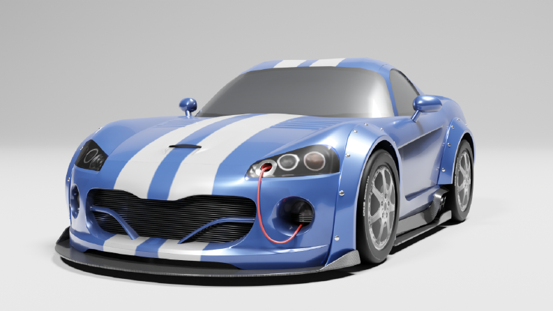 Dodge Viper Araba Tasarımı