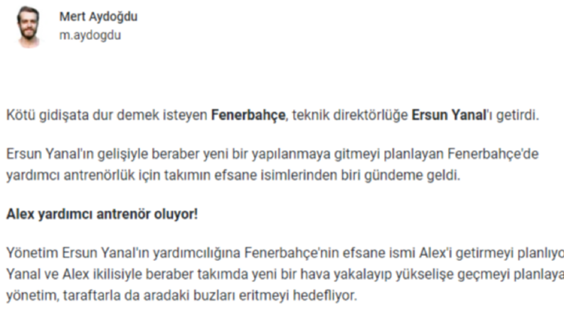 İş örneğim