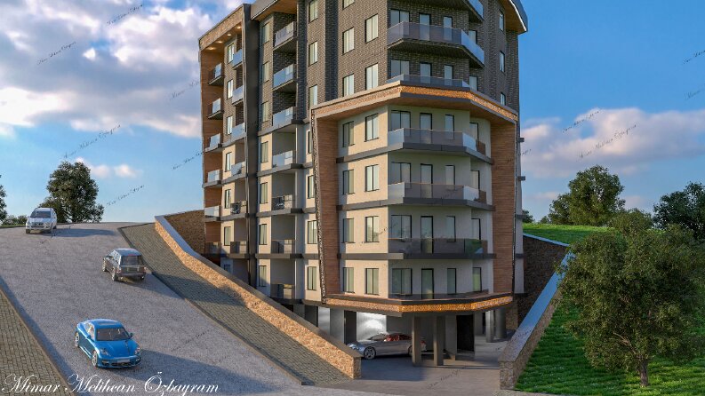 MİMARİ DIŞ MEKAN RENDER