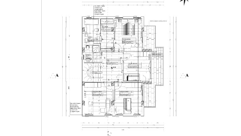 Autocad üzerinden 2D plan - kesit - görünüş ve detay işleri