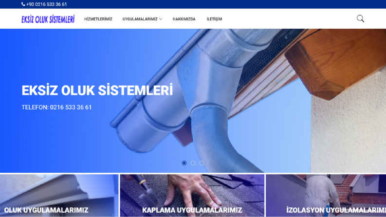 Eksiz Oluk Sistemleri