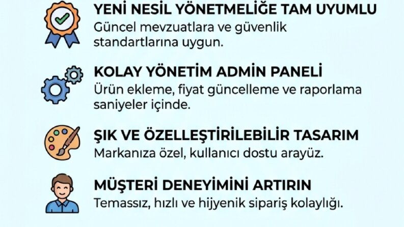 SİZİNDE BÖYLE QR MENÜ SİTENİZ OLSUN YENİ NESİL