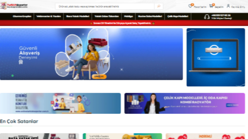 Online Turkish Exporter Web Site Çalışması