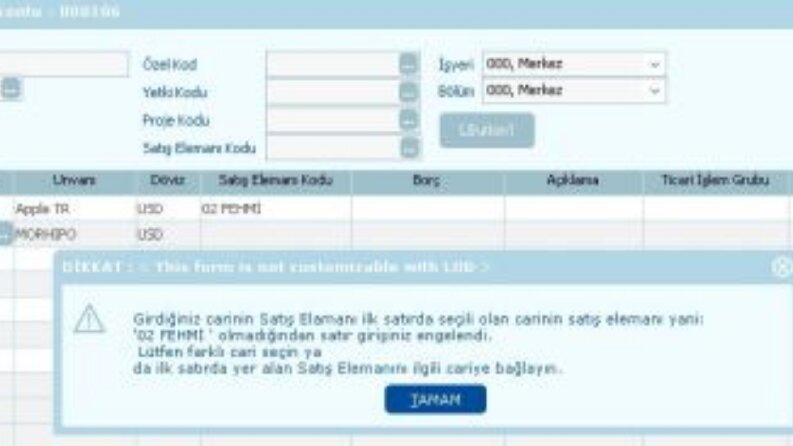 İş örneğim