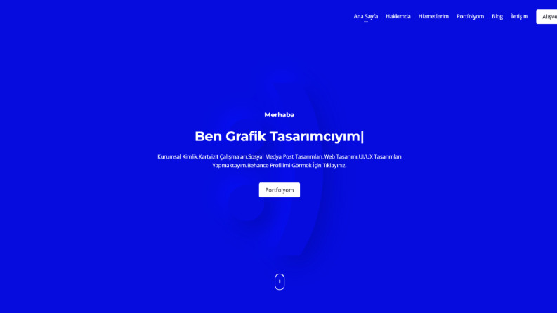 Kişisel Web Sitesi