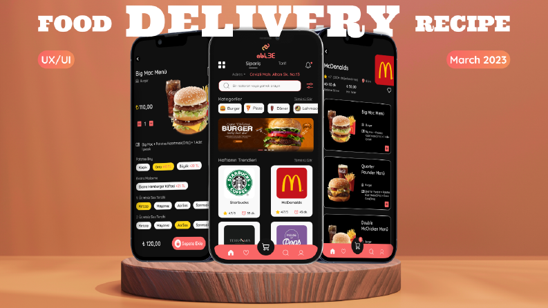 Food Delivery & Recipe Mobile App