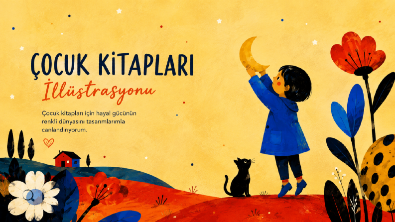 Çocuk Kitapları İllüstrasyonu