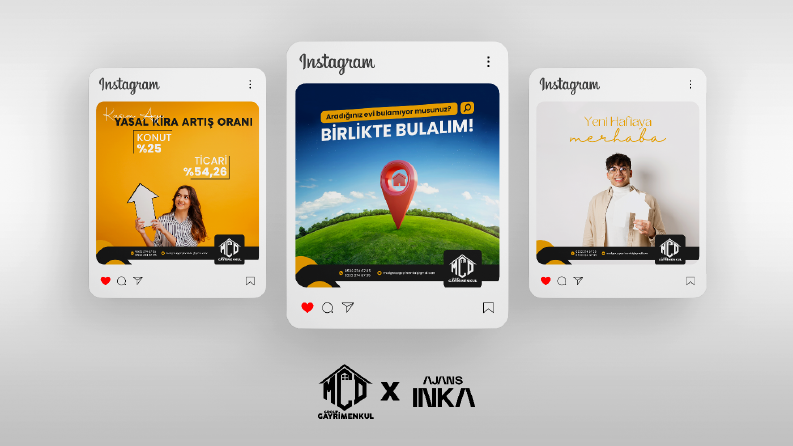 Mcd Group Gayrimenkul Sosyal Medya Tasarımları