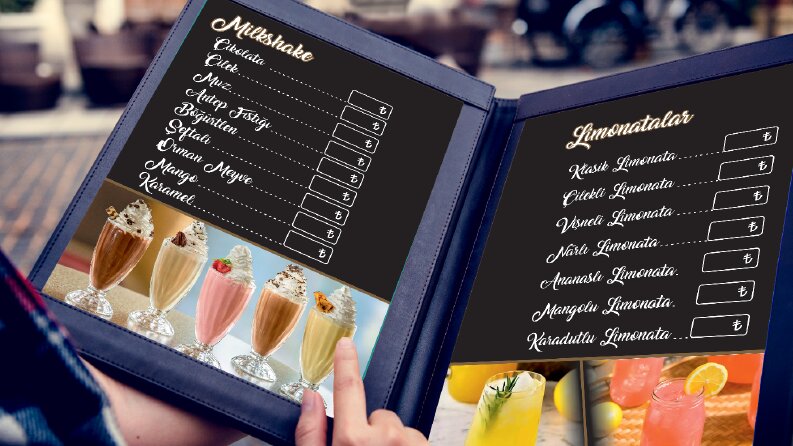 Menü Tasarımı