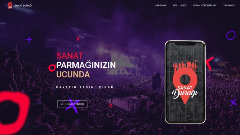 Sanat Durağı Web Projem