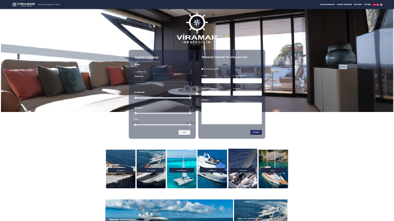 Viramar - Lüks Tekne Satış Ve Kurumsal Platform