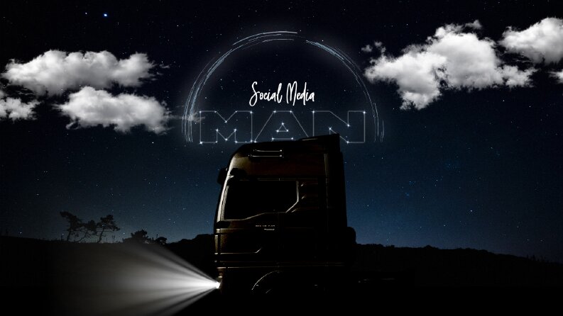 MAN Truck sosyal medya tasarımı