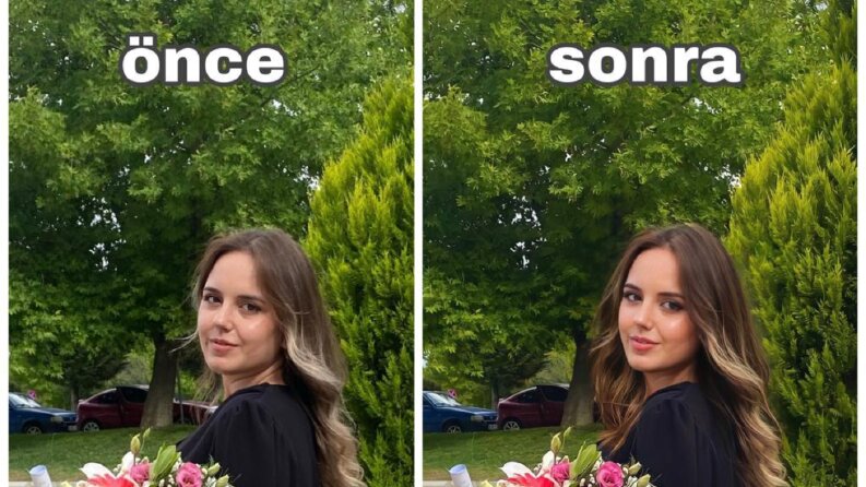 Yüz Geliştirme ve Renklendirme