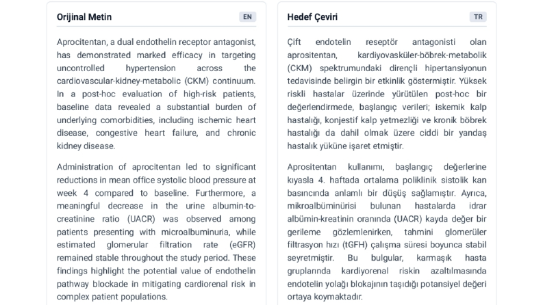 Atelier Clair - Tıbbi & Akademik Çeviri Çalışması (EN-TR)