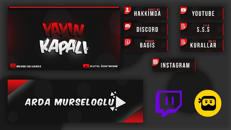Twitch & DLive Stream Overlay