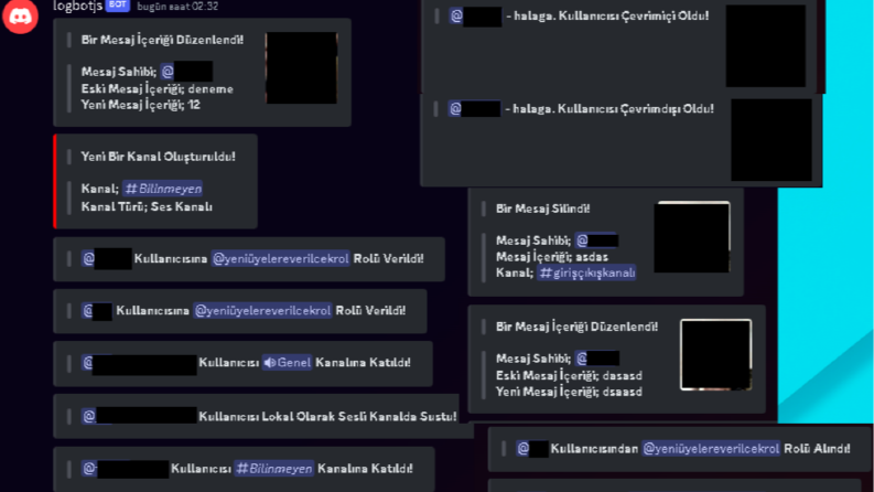 Discord Log Botu
